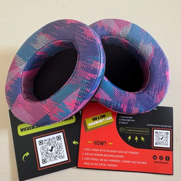 WC Wicked Cushions PadZ - Thick & Soft Ear Pads, 🦋 - Picture 2 of 8